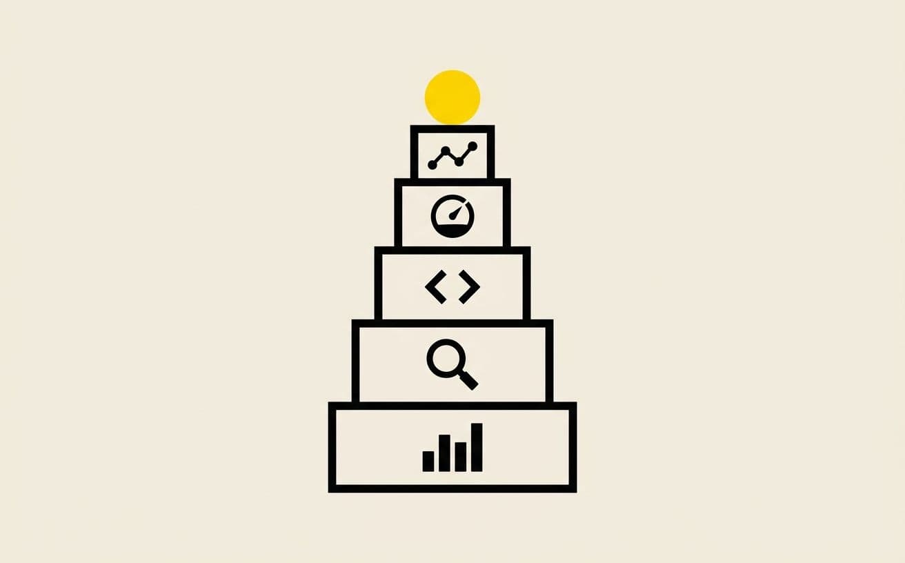 The tooling hierarchy: Search Console first for authoritative field data, then PageSpeed Insights for per-URL debugging, then the web-vitals library for your own instrumentation.
