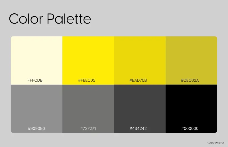 Innovations Workspace Solutions colour palette