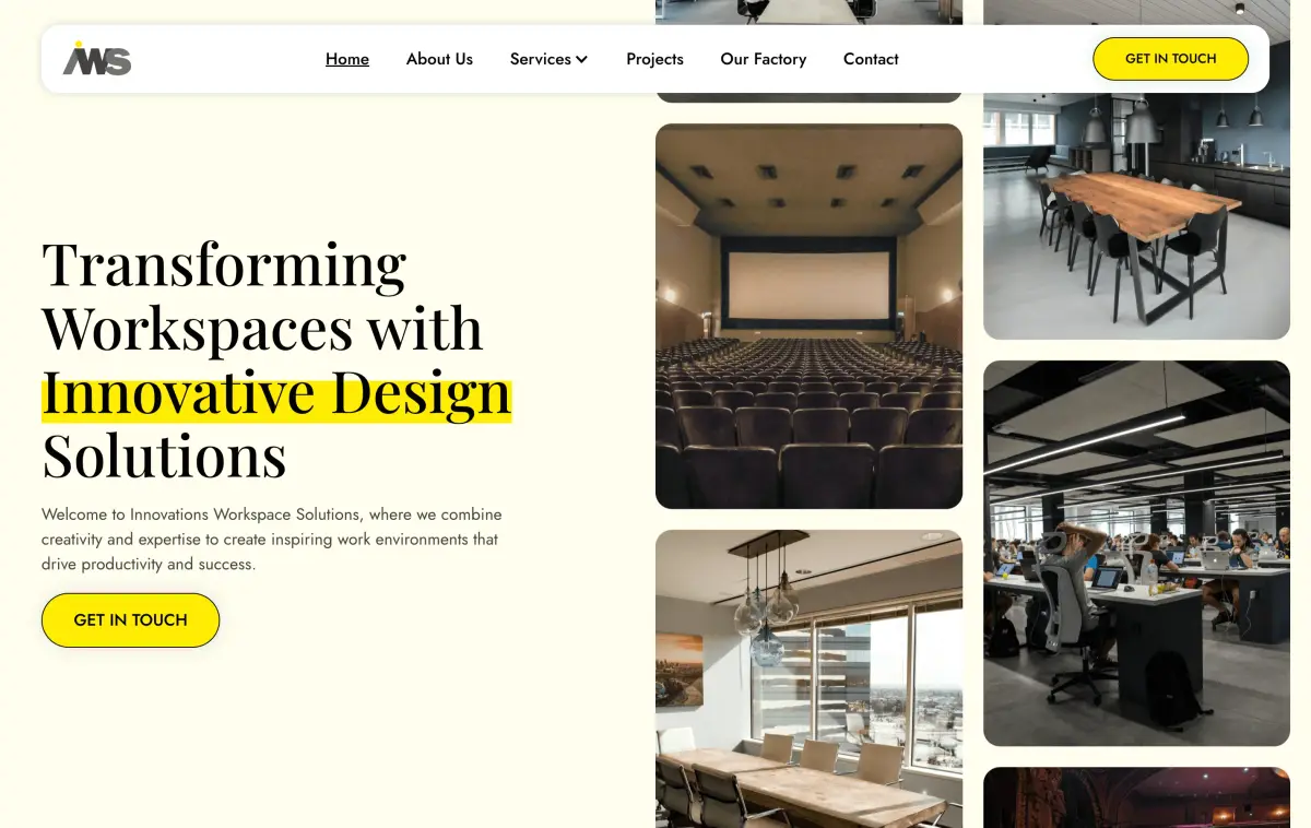 Innovations Workspace — Desktop