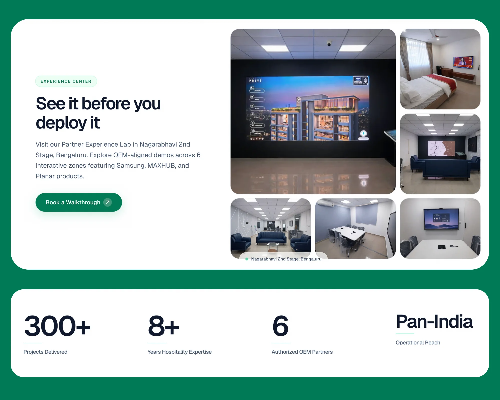 Vitharan Trade Links interior pages and layouts