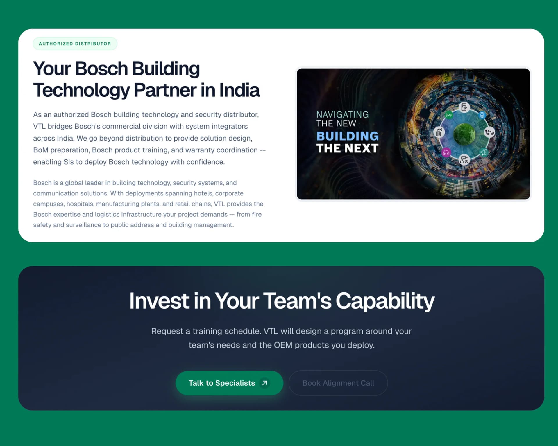 Vitharan Trade Links responsive breakpoints and components